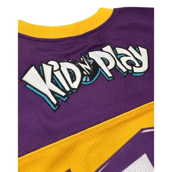 Kid N Play Men's Headgear Classics House Party Premium Embroidered Hockey Jersey - Picture 6 of 7